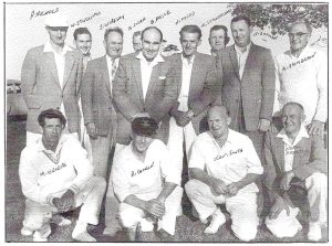 Past players at the 1960 Reunion Match
