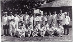 Johnston Team v Chegwyn Team at Lorn Park 1946